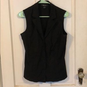 Style & co stretch button down tank